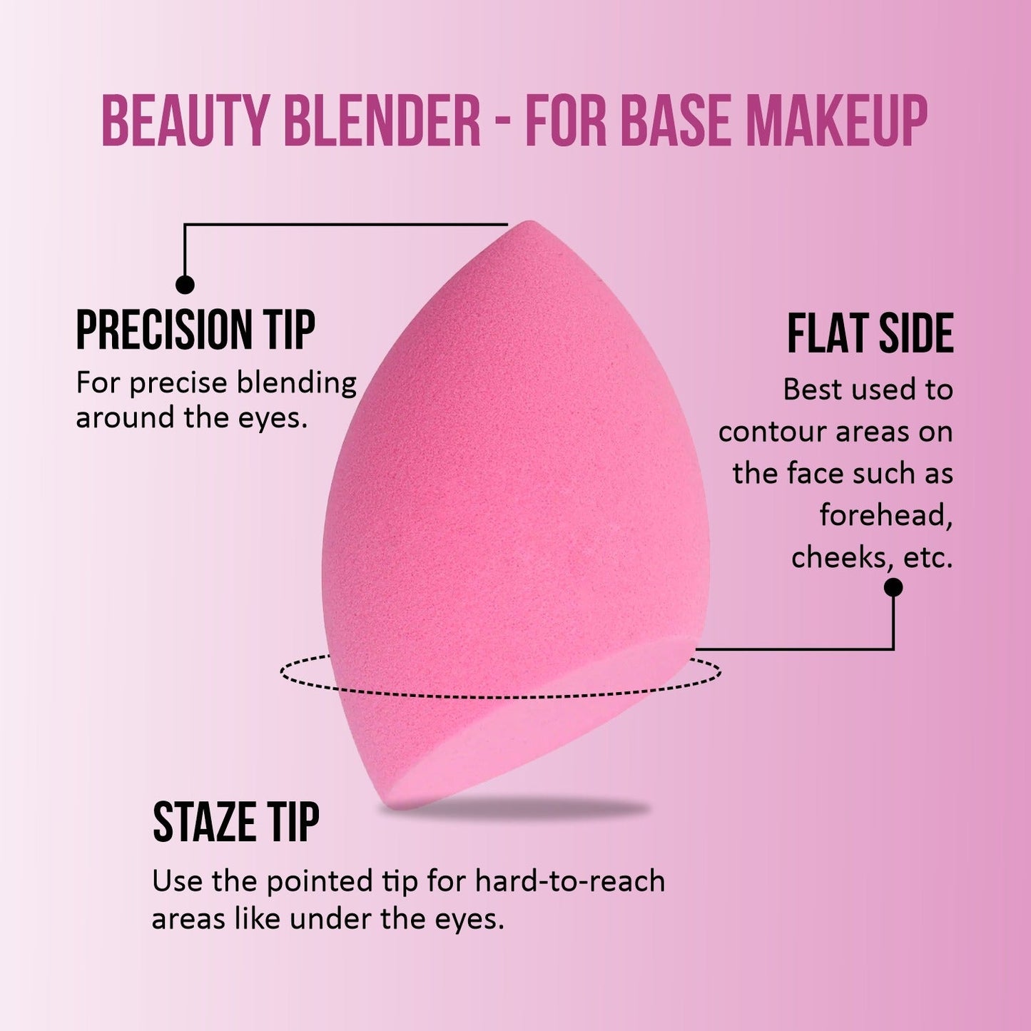 Glowing Foundation + Primer + Compact Powder & FREE Multi-Use Beauty Blender